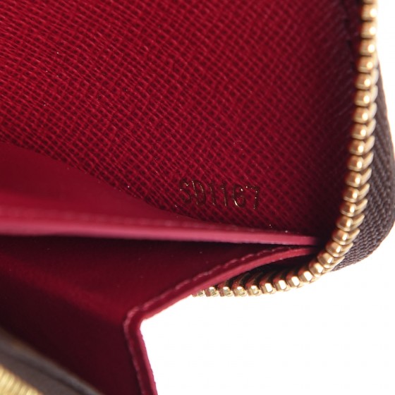 Louis Vuitton, Bags, Louis Vuitton Clemence Wallet Monogram Outside  Fushcia Inside