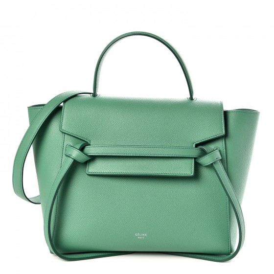 celine belt green