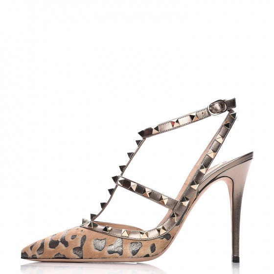 valentino animal print shoes