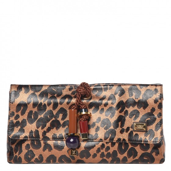 louis vuitton african queen clutch