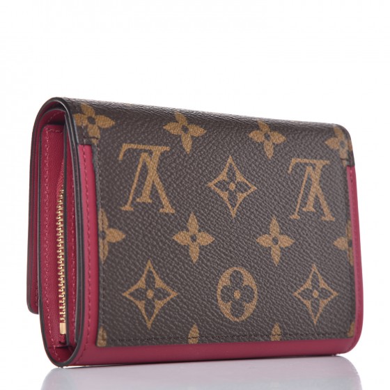 lv flore compact wallet