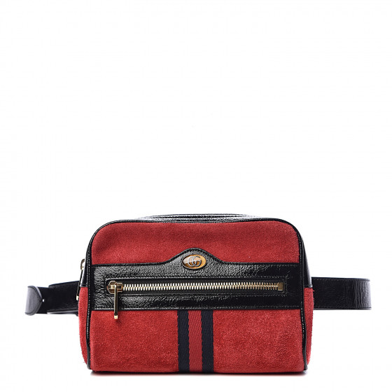 gucci ophidia red suede