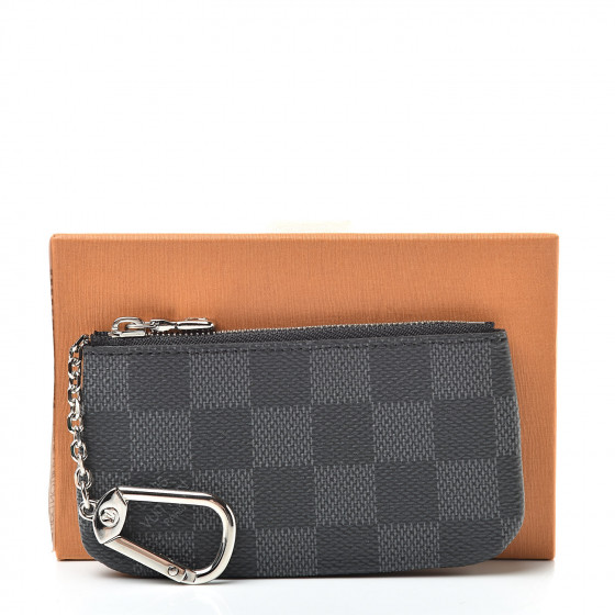 louis vuitton damier graphite key pouch