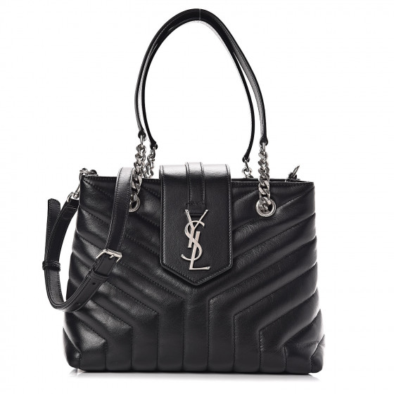 saint laurent loulou small matelasse calfskin flap bag