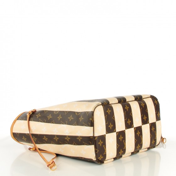 louis vuitton monogram rayures neverfull mm