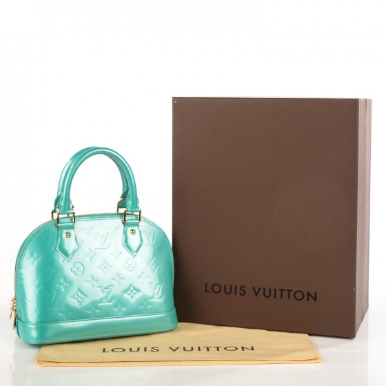 Louis Vuitton Alma Pm Vernis Blue Lagoon