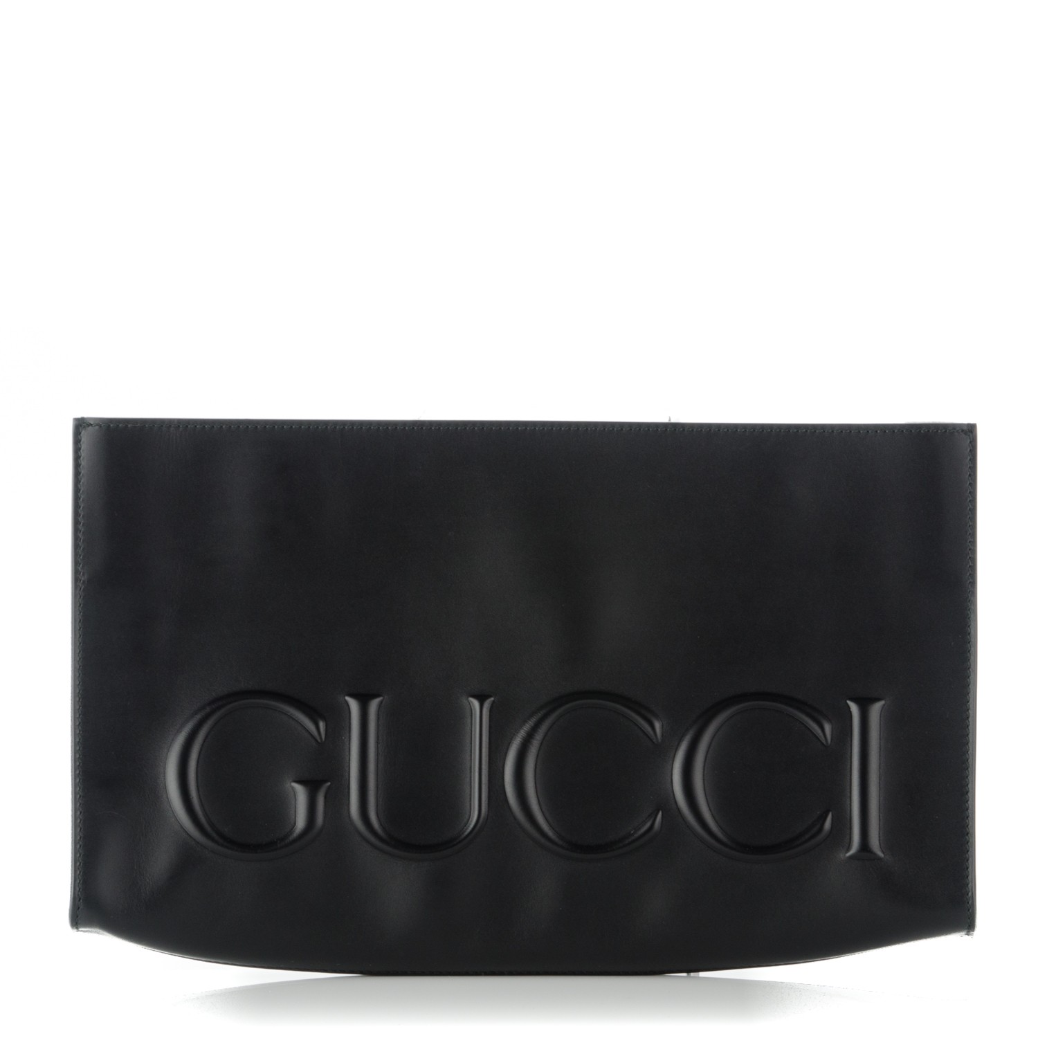 gucci embossed clutch