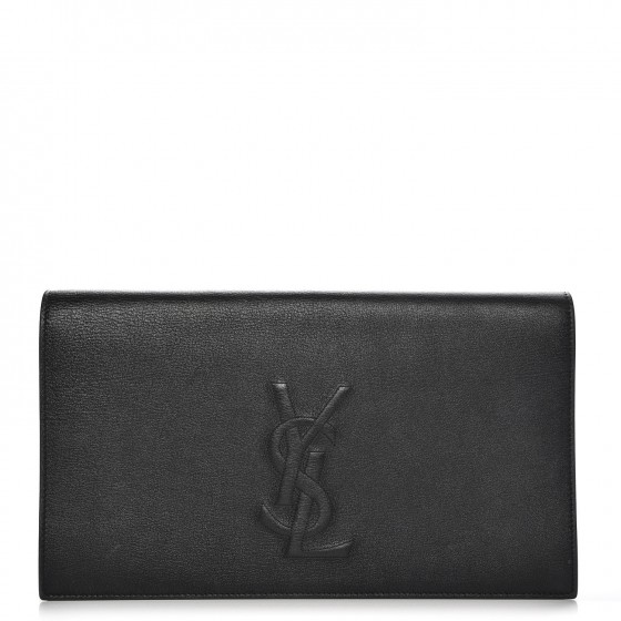 yves saint laurent black clutch