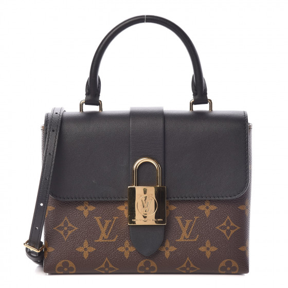 LOUIS VUITTON Monogram Locky BB Black 457717