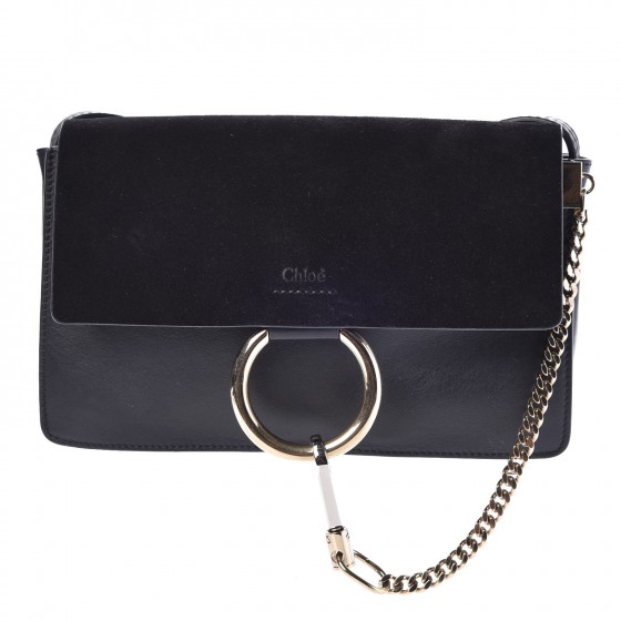 chloe suede faye bag