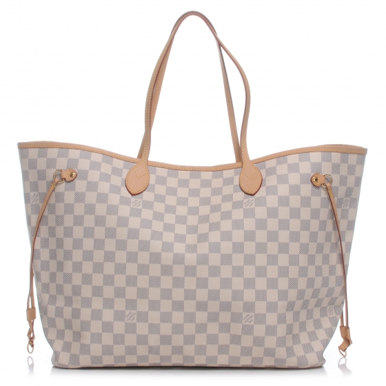 louis vuitton damier azur neverfull gm bag