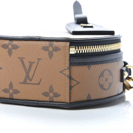 louis vuitton petite boite chapeau monogram reverse black