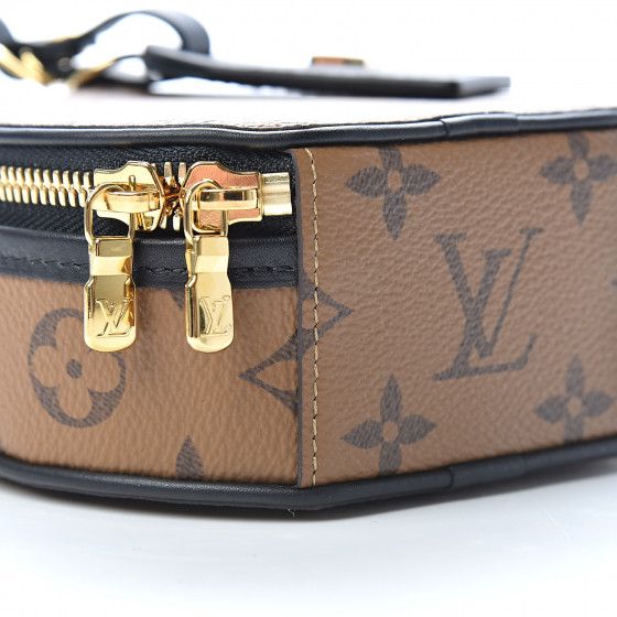 louis vuitton petite boite chapeau monogram reverse black