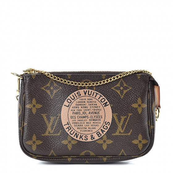 Louis Vuitton Mini Pochette Accessoires Trunks and Locks