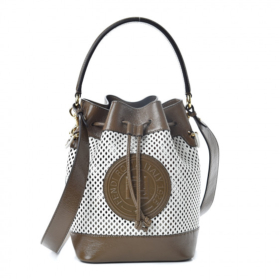 fendi perforated bucket bag