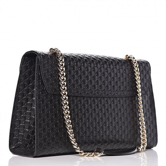 gucci microguccissima medium emily chain shoulder bag