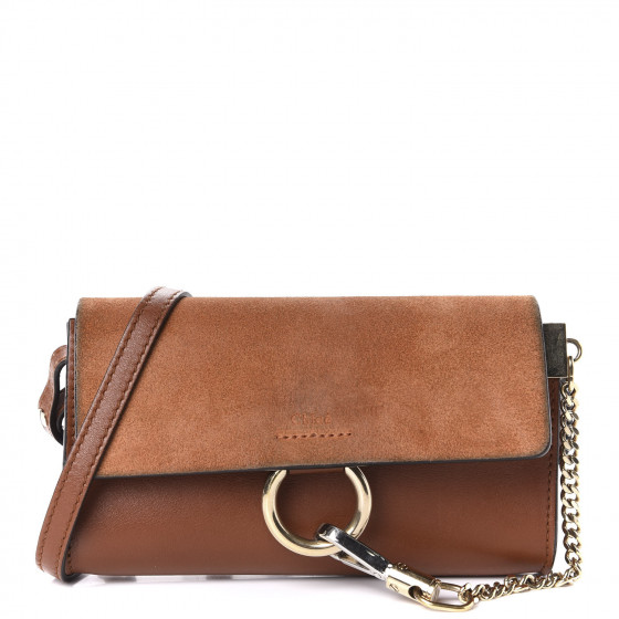 chloe faye bag tobacco