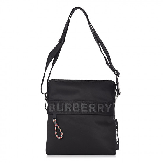 BURBERRY Nylon Neo Crossbody Bag Black 457262 | FASHIONPHILE