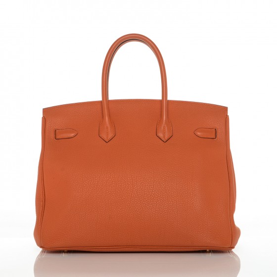 hermes birkin 35 orange togo