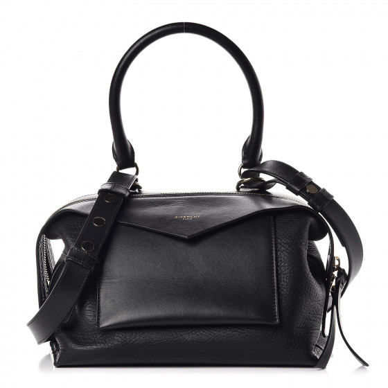 GIVENCHY Calfskin Small Sway Black 418589