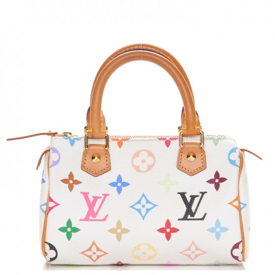 louis vuitton small white handbag