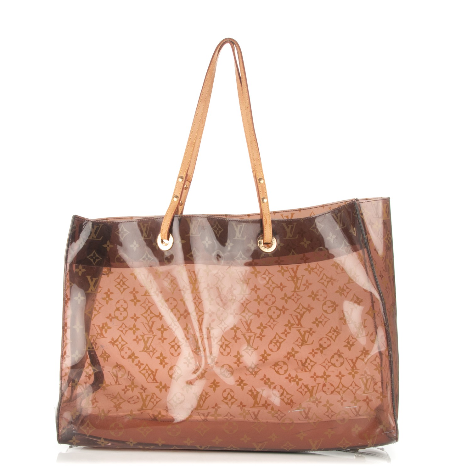 Louis Vuitton Vinyl Monogram Ambre Sac Cabas Gm 177997 