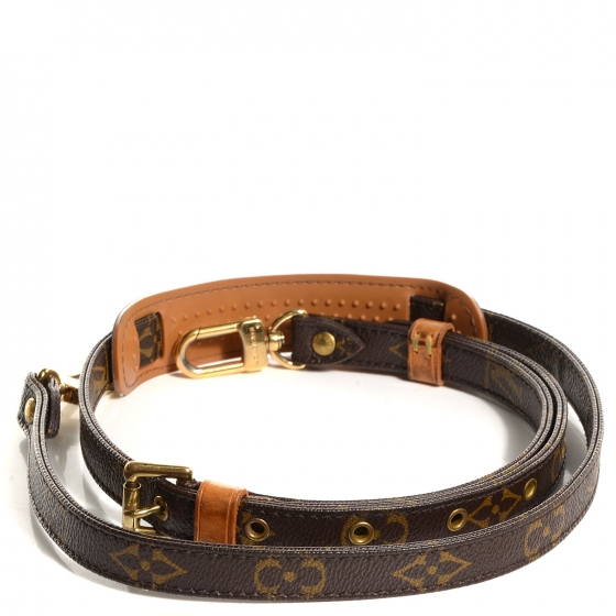 louis vuitton shoulder strap monogram