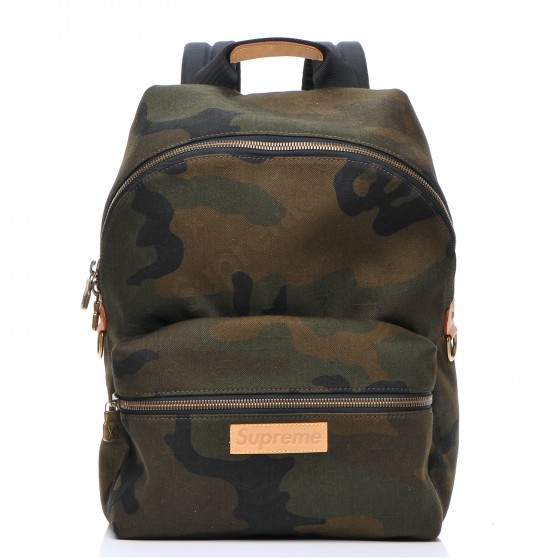 supreme backpack camo