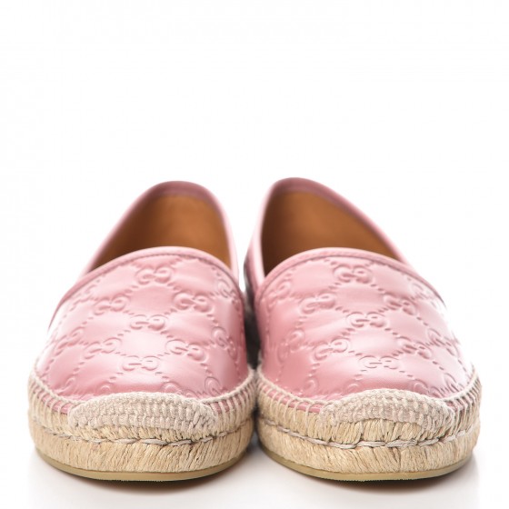 gucci pink espadrilles sandals