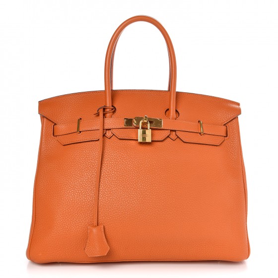 hermes birkin 35 orange togo