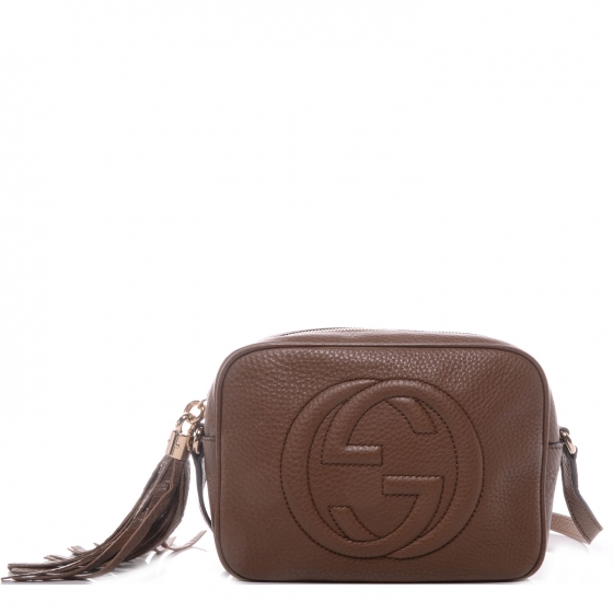 brown gucci soho disco bag