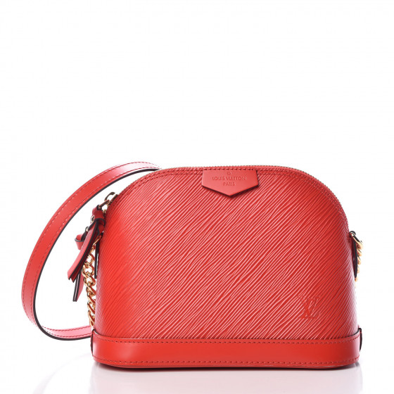 LOUIS VUITTON Epi Alma Mini Coquelicot 595022