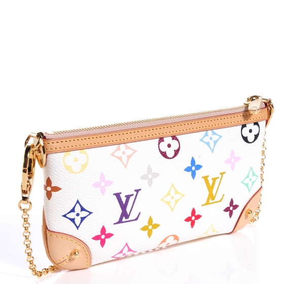 louis vuitton multicolor milla clutch