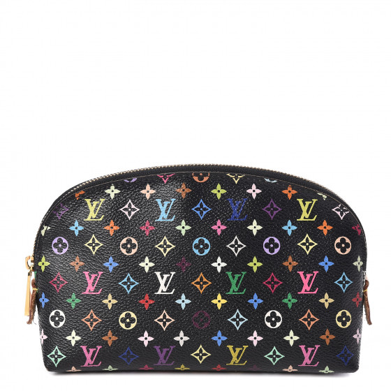 lv multicolor cosmetic pouch