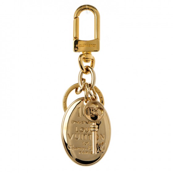 LOUIS VUITTON 101 Champs Elysees Maison Key Holder Gold 142191