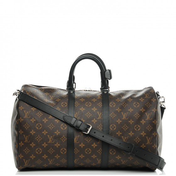 louis vuitton monogram macassar keepall bandouliere 45