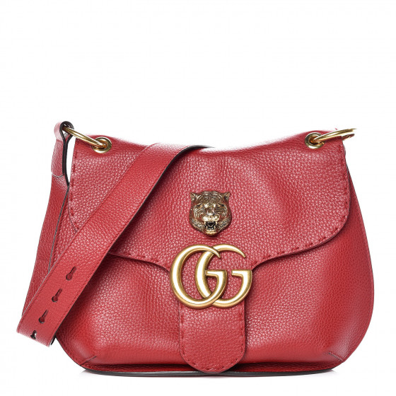 red gucci man bag