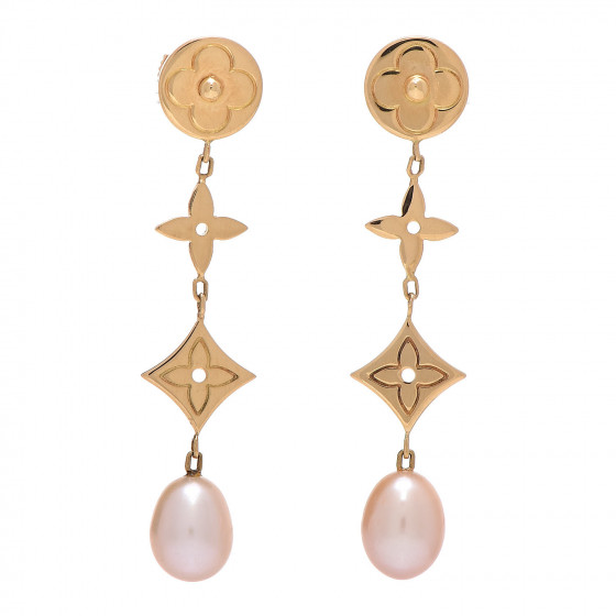 Louis Vuitton Idylle Blossom Hoop Earrings in 18k Rose Gold 0.61 CTW, myGemma, CH
