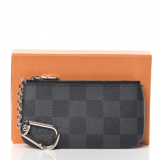 louis vuitton damier graphite key pouch