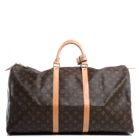 lv keepall 55 black monogram