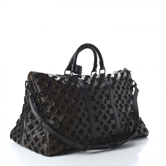 louis vuitton triangle keepall