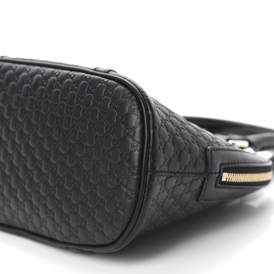 gucci microguccissima mini dome bag black