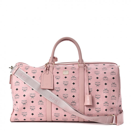 pink weekender duffle