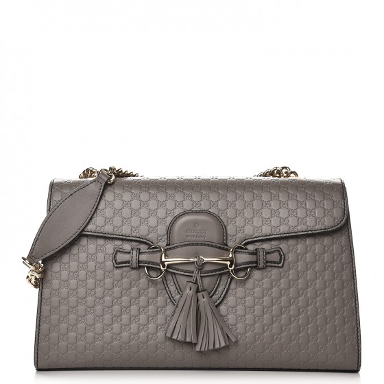 gucci microguccissima medium emily chain shoulder bag