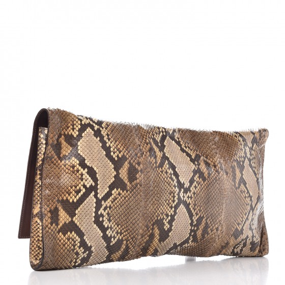 gucci python clutch