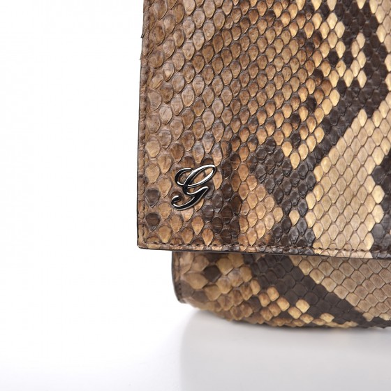 gucci python clutch