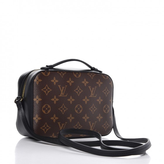 louis vuitton monogram saintonge black