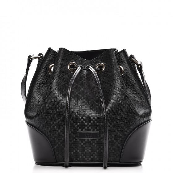 diamante bucket bag