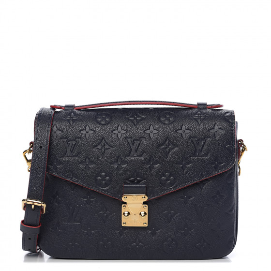 louis vuitton empreinte pochette metis marine rouge