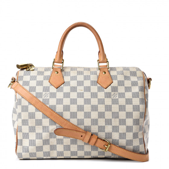 speedy bandouliere damier azur